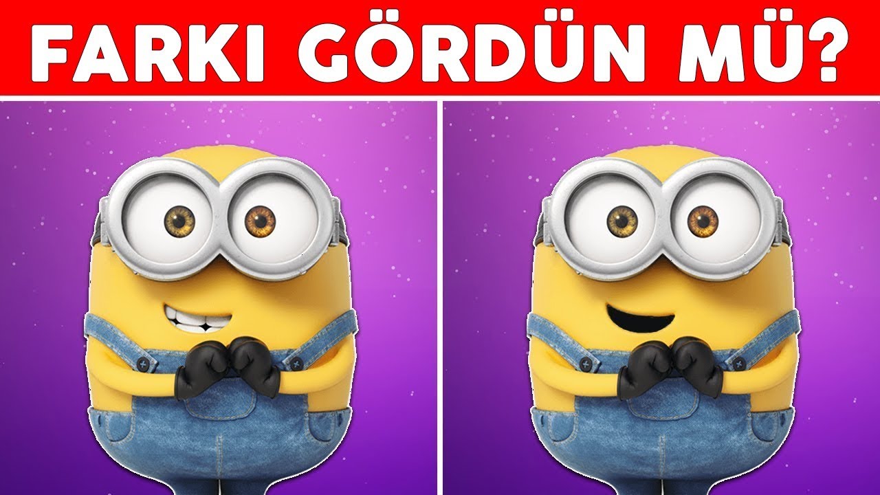 Beynini İkiye B&ouml;lecek 25 Fark Bulmacası - G&ouml;z Testi