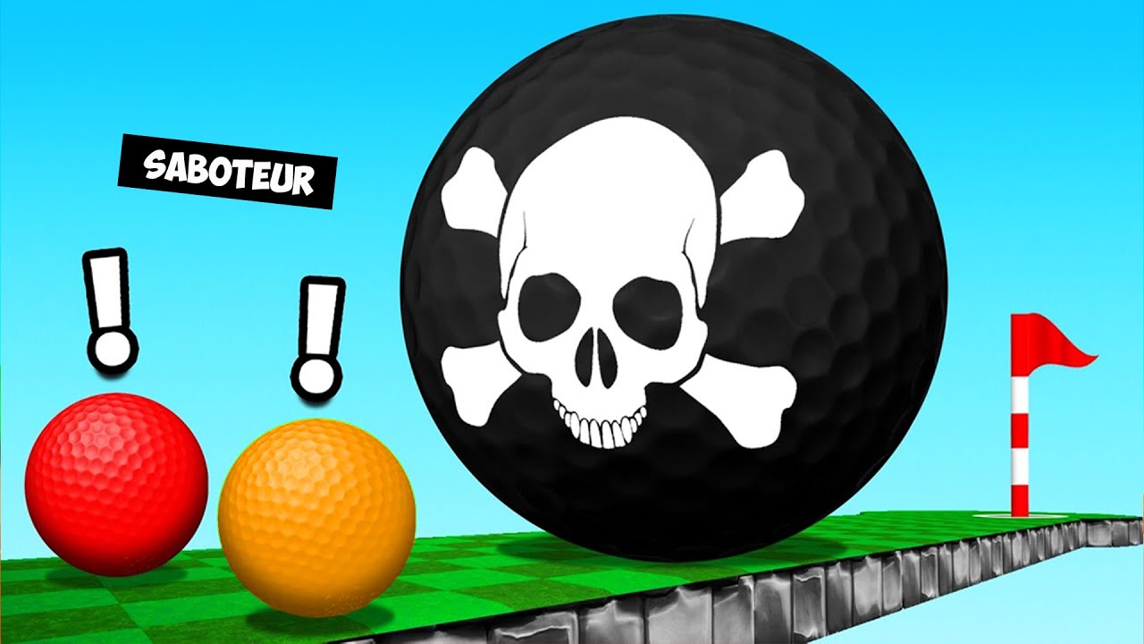 1v1 In Golf It Maar Er Is Een Saboteur! (Moeilijk)