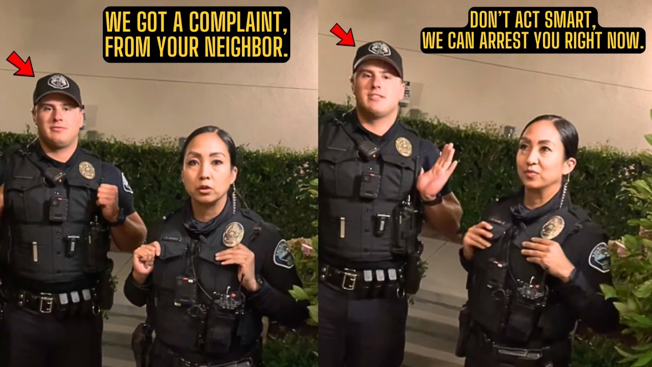 Cops Show Up Over A Neighbor Complaint Then Threaten Arrest For Refusing To ID