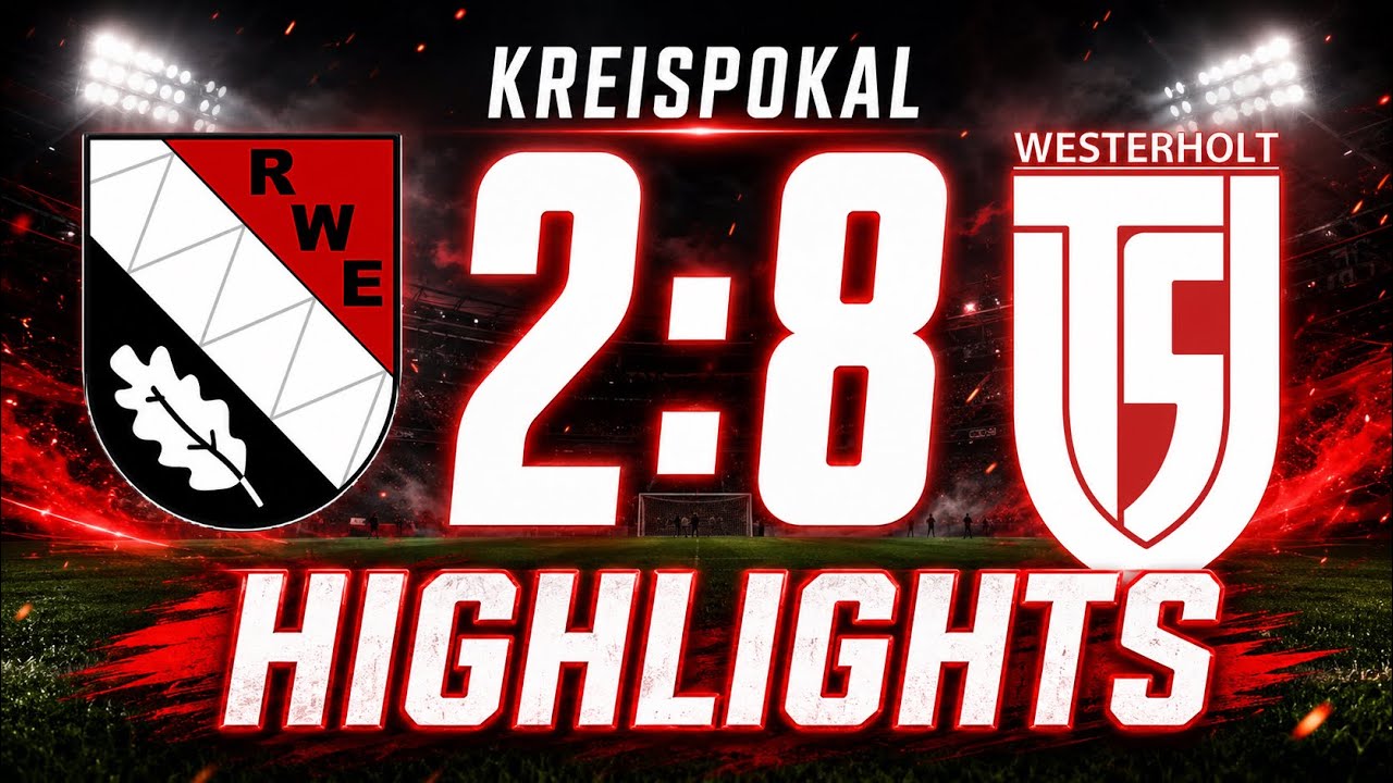 RW Erkenschwick 2:8 TSV Westerholt | Kreispokalspiel Highlights