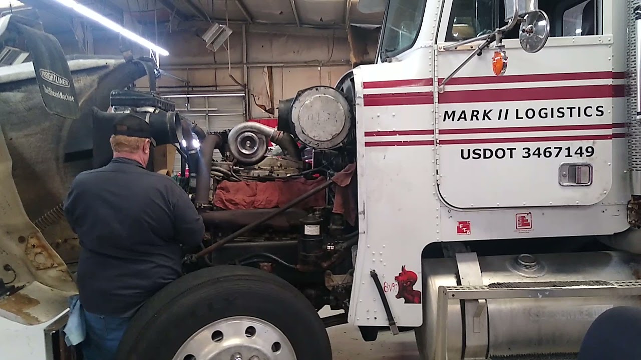 Detroit silver 8V92 setting idle and top RPM NL 2400 rpm