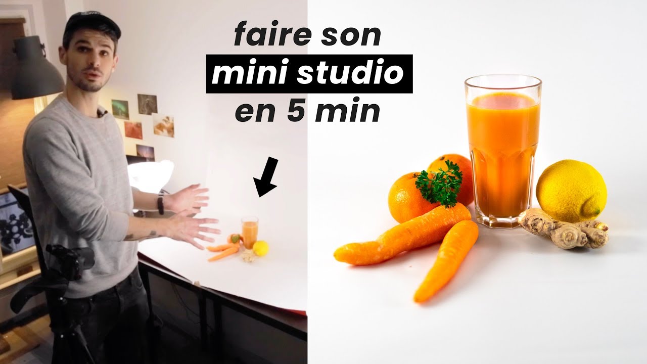 TUTO : monter un MINI STUDIO PHOTO sans se ruiner, et faire des photos comme un PRO
