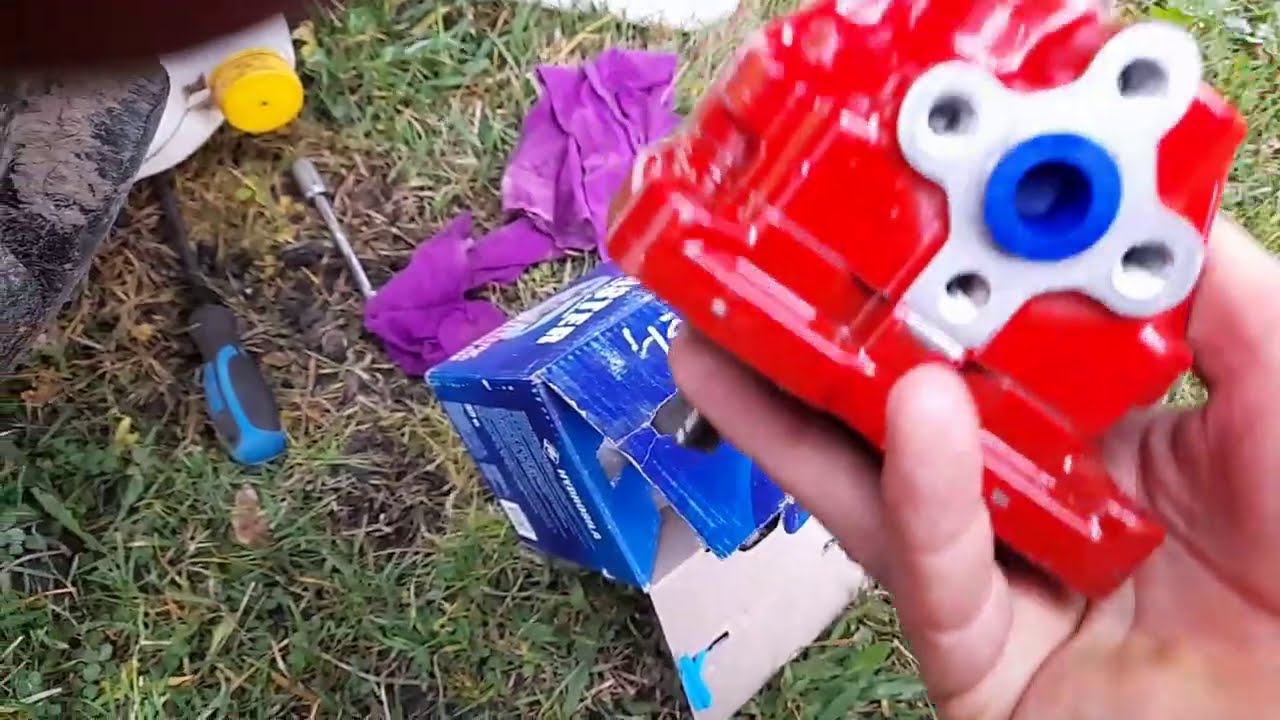 Поменял НШ-10 насос на Т-25