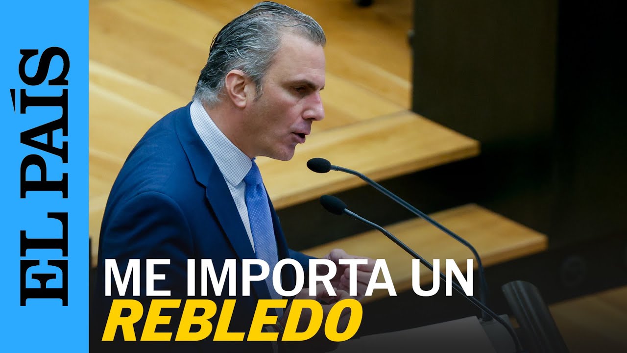 Ortega Smith (VOX), sobre su reprobación en el pleno de Madrid: “Me importa un rebledo” | EL PAÍS