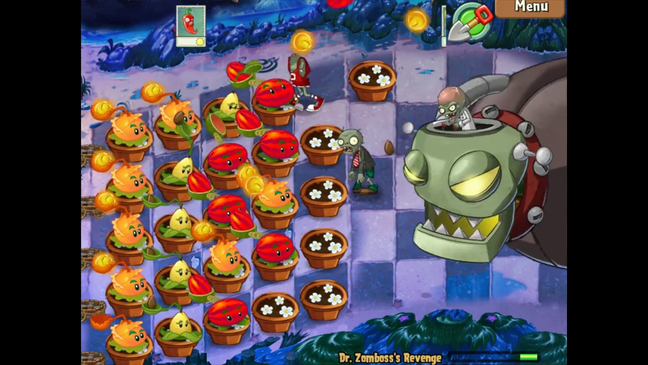 Plants Vs Zombies 2 Mod Made by PAK in China (Royal's Team) - Remake 5 Part 2