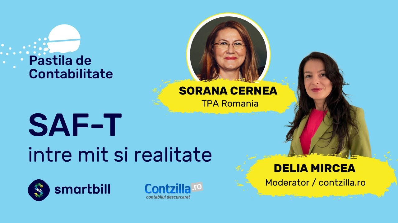 #PastilaDeContabilitate [S06/05] - SAF-T, intre mit si realitate