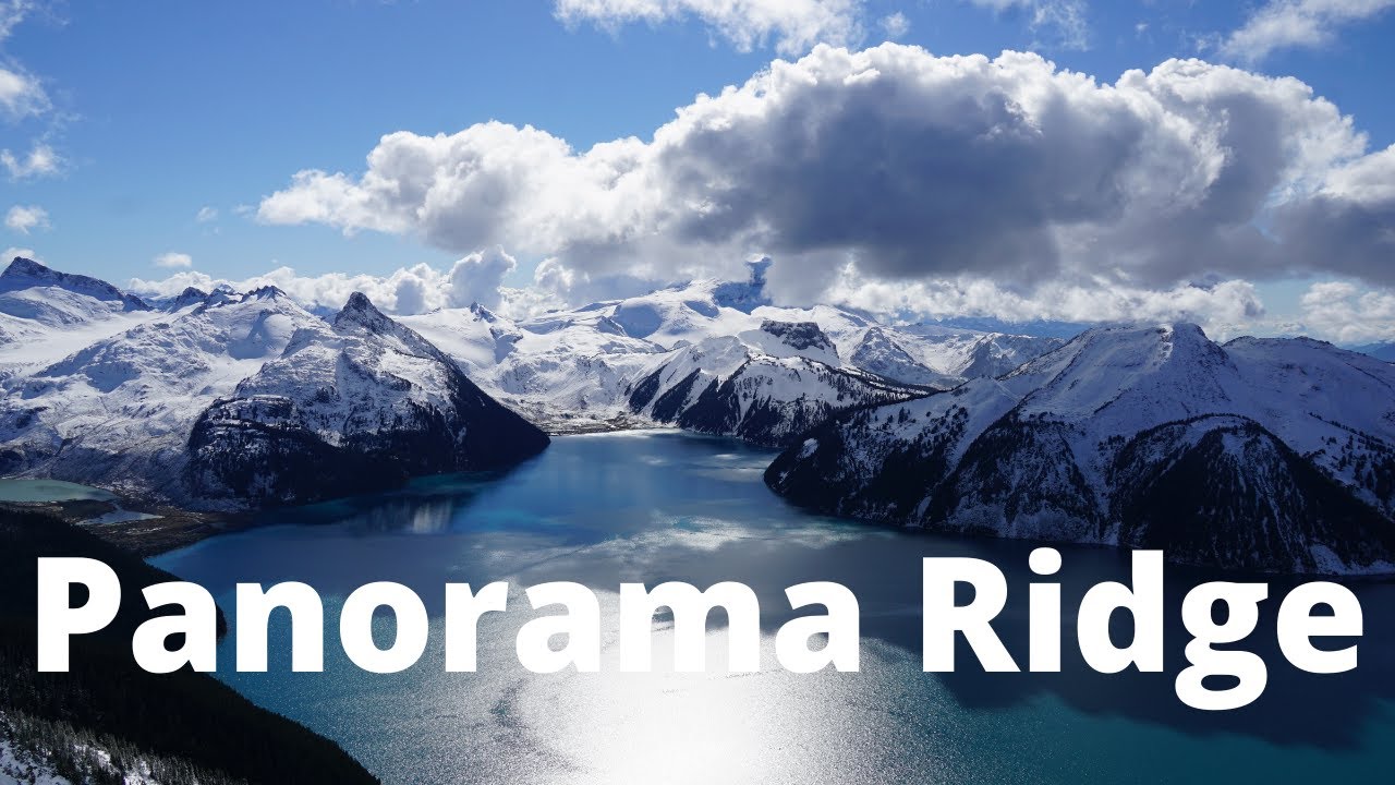Panorama Ridge, Garibaldi Lake, deep snow in October, scenic