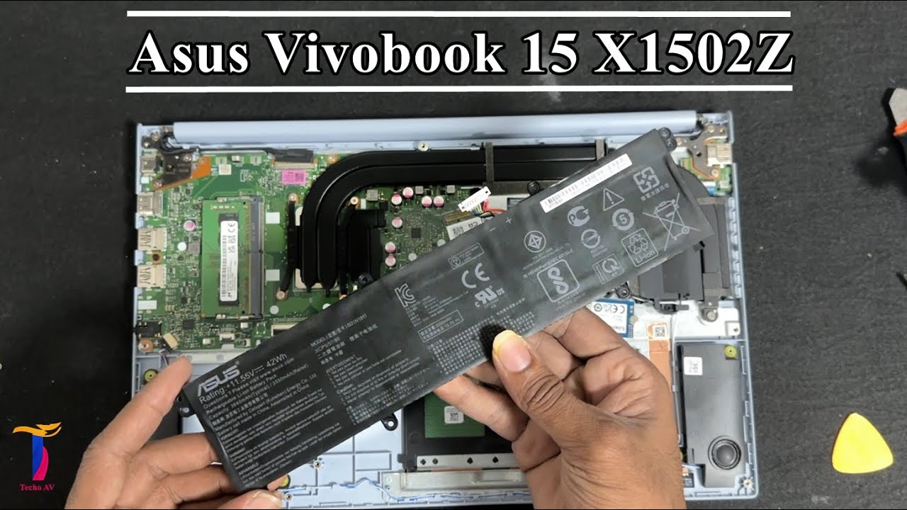 How to Replace Battery Asus Vivobook 15 X1502Z | Disassembly