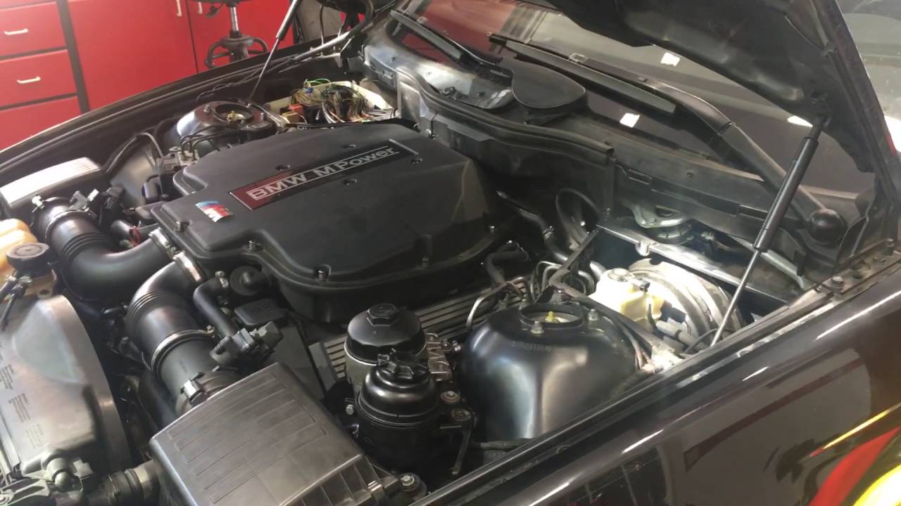 S62 swapped E39 530i first start