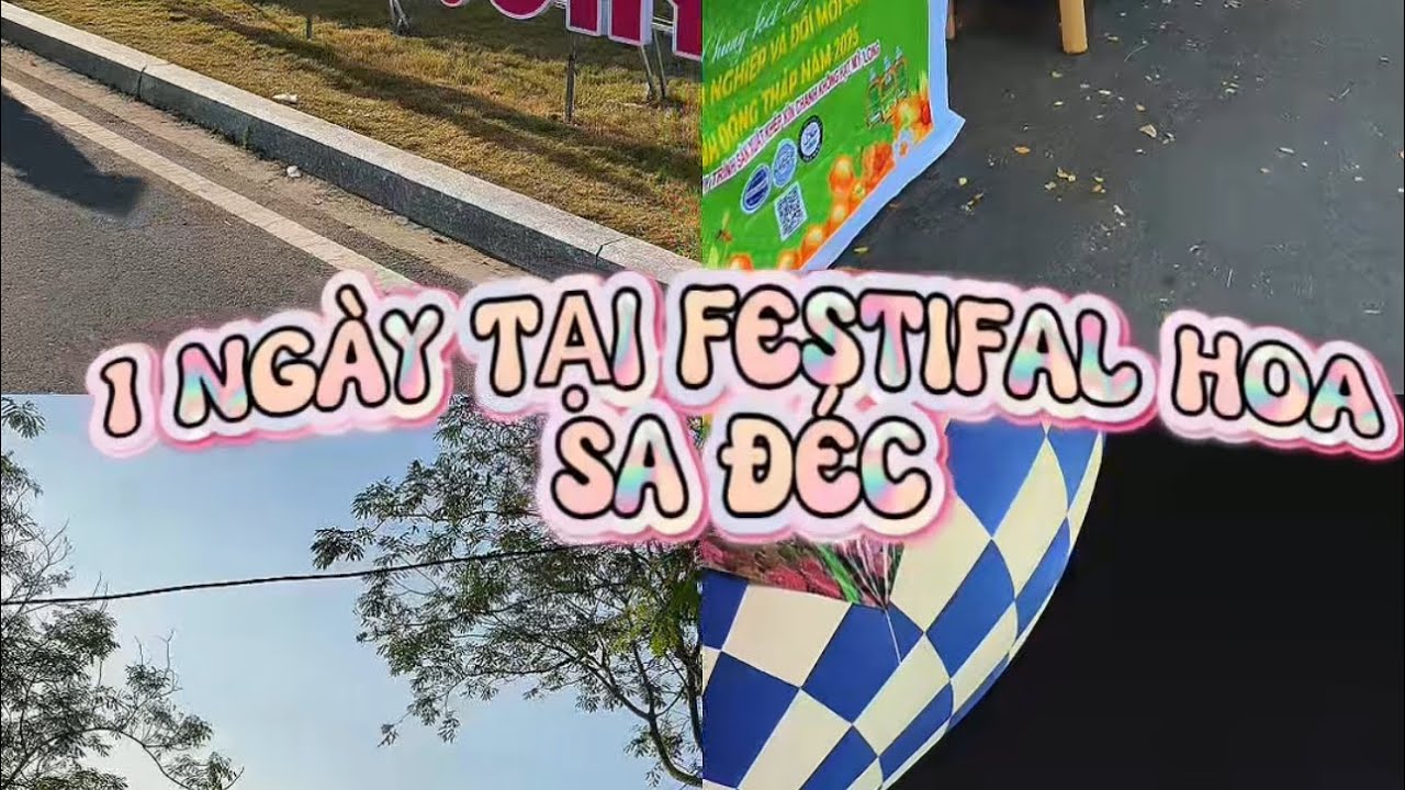 Festival Hoa Sa Đéc 2025 | Ăn Ngon Ở Da Đéc | Hủ Tiếu Sa Đéc | 