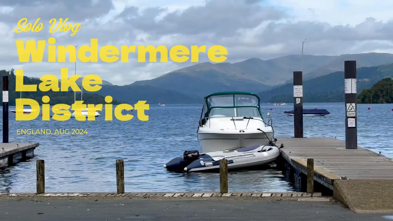 raw footage with real ambient sounds "Lake District" 2024