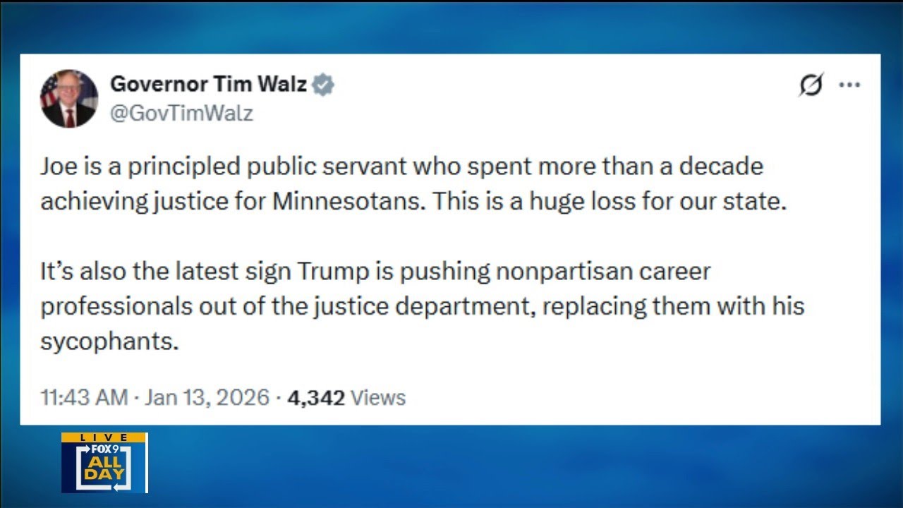 Acting U.S. Attorney Joe Thompson resigns amid Renee Good probe