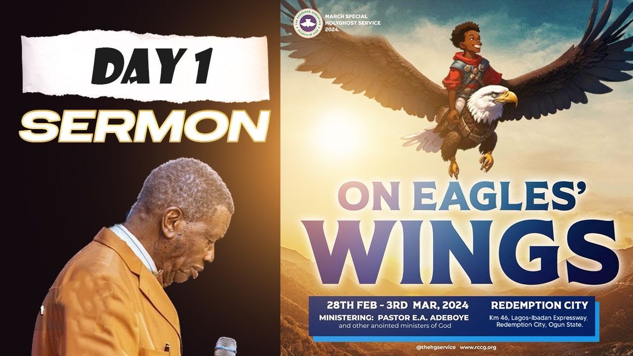 PASTOR E.A ADEBOYE SERMON | RCCG SPECIAL HOLY GHOST SERVICE 2024 ​- DAY 1