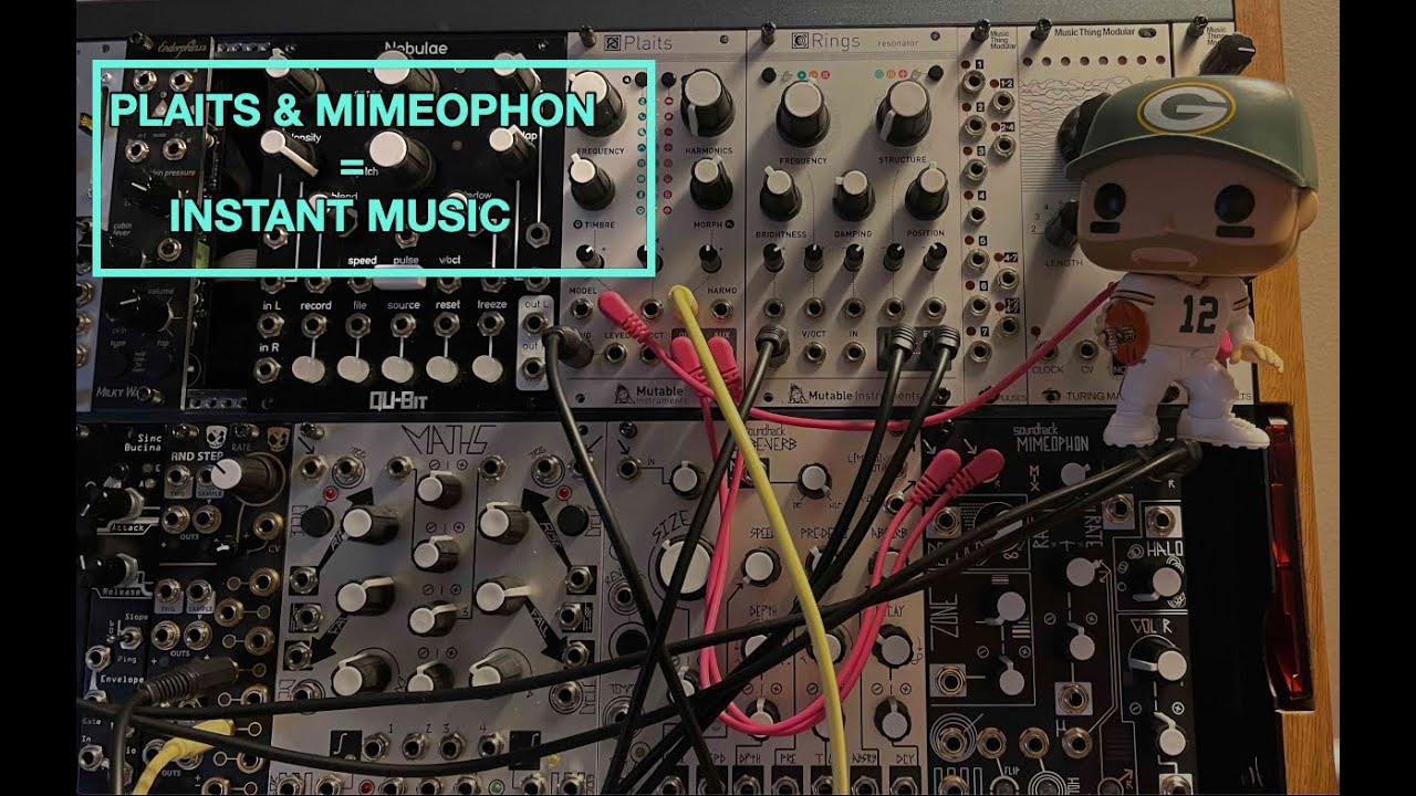 Plaits and Mimeophon = Instant Music!