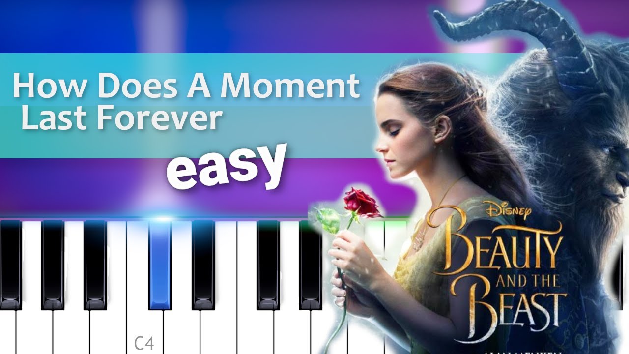 Celine Dion - How Does A Moment Last Forever | EASY PIANO TUTORIAL