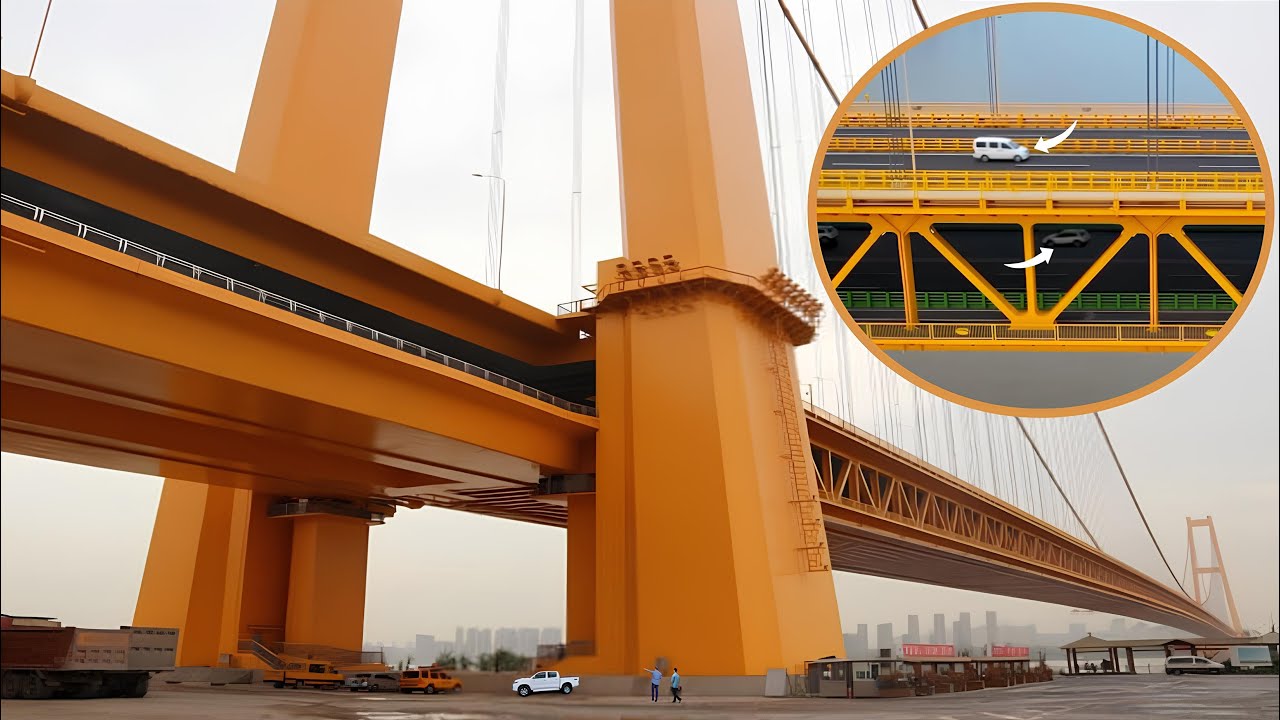 ¿Cómo Construyó China un Puente de Dos Niveles?