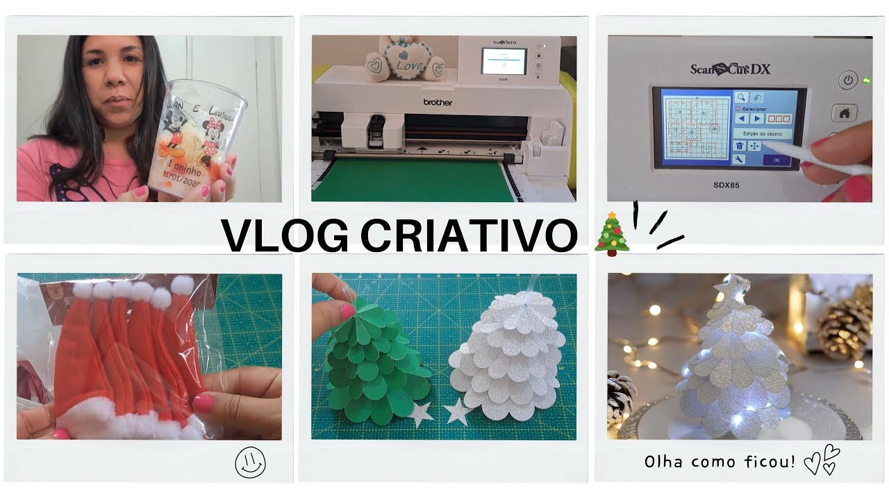 Como colocar LED nos Personalizados - Corte na Scanncut c/ dicas + Ideia de Natal
