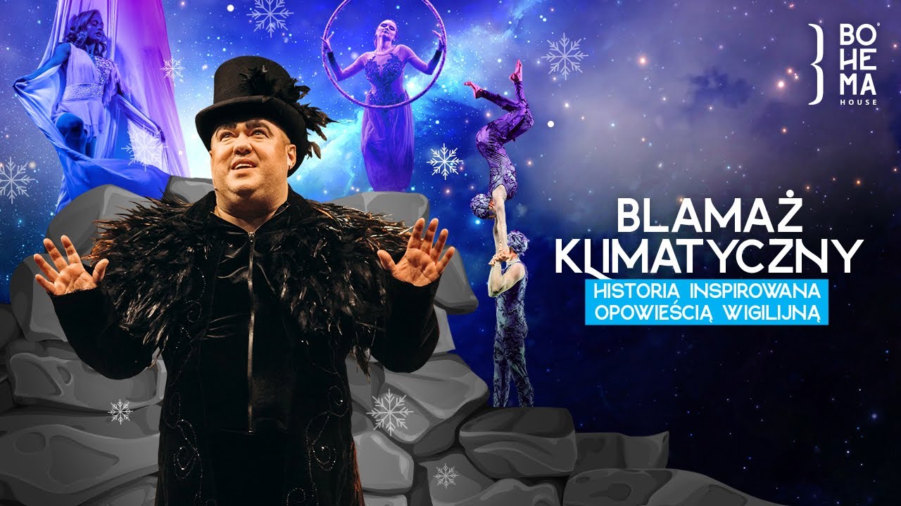 Spektakl &bdquo;Blamaż klimatyczny&rdquo; z repertuaru Bohema House teatr Eko Cyklu