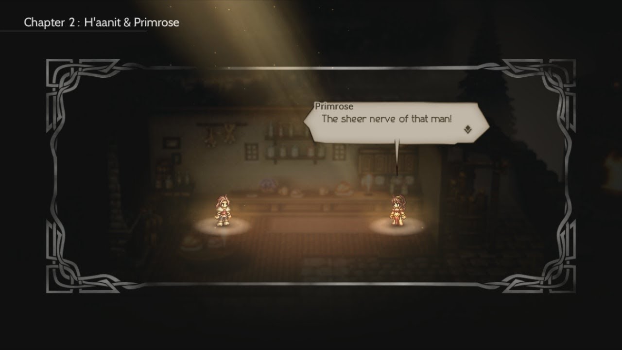 Octopath Traveler - Travel Banter - Chapter 2: H'aanit & Primrose