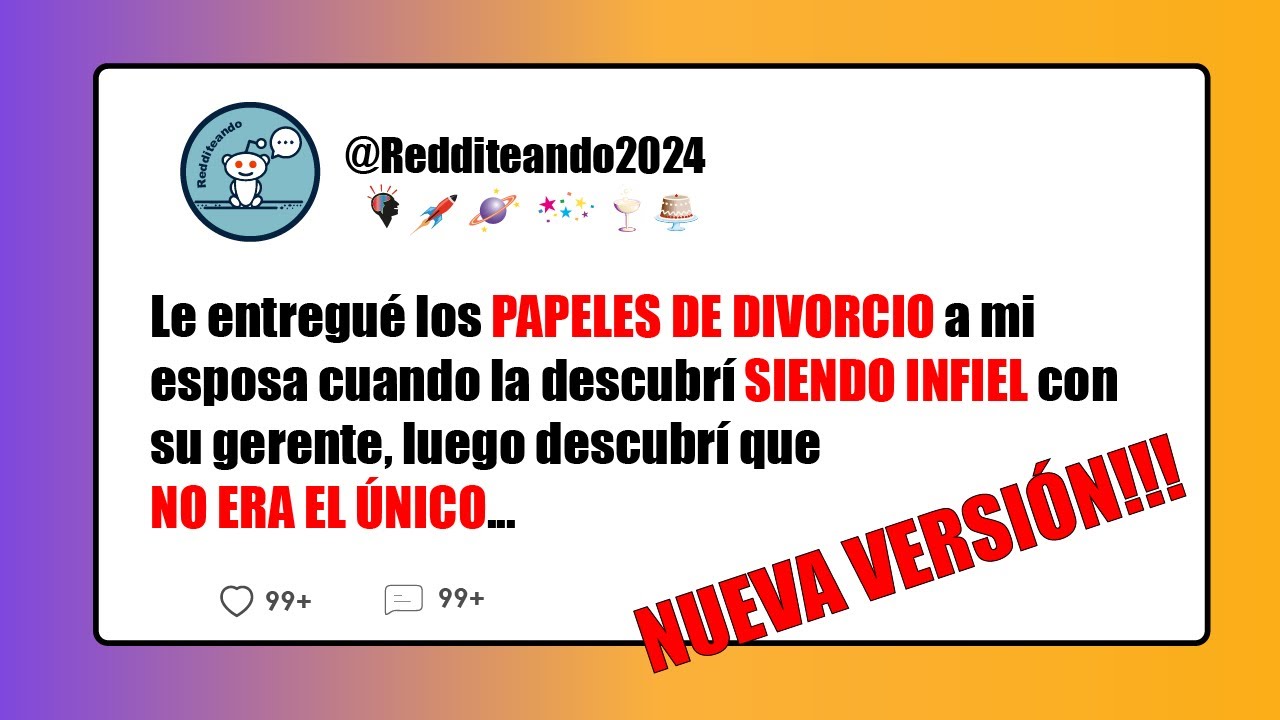 Le Entregué Los Papeles De Divorcio A Mi Esposa Cuando La Descubrí Siendo Infiel Con Su Gerente...