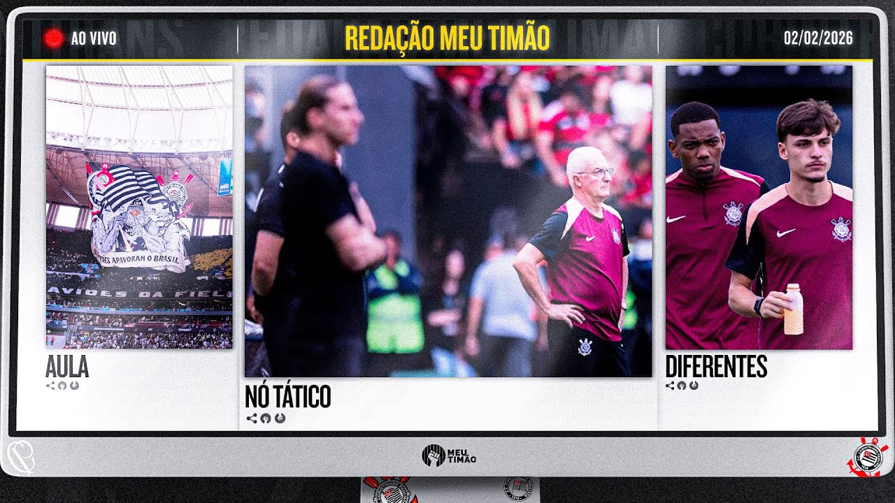 FIEL TORCIDA FAZ A FESTA EM TÍTULO DO CORINTHIANS | DORIVAL AMARRA O FLAMENGO | JOVENS SE DESTACAM
