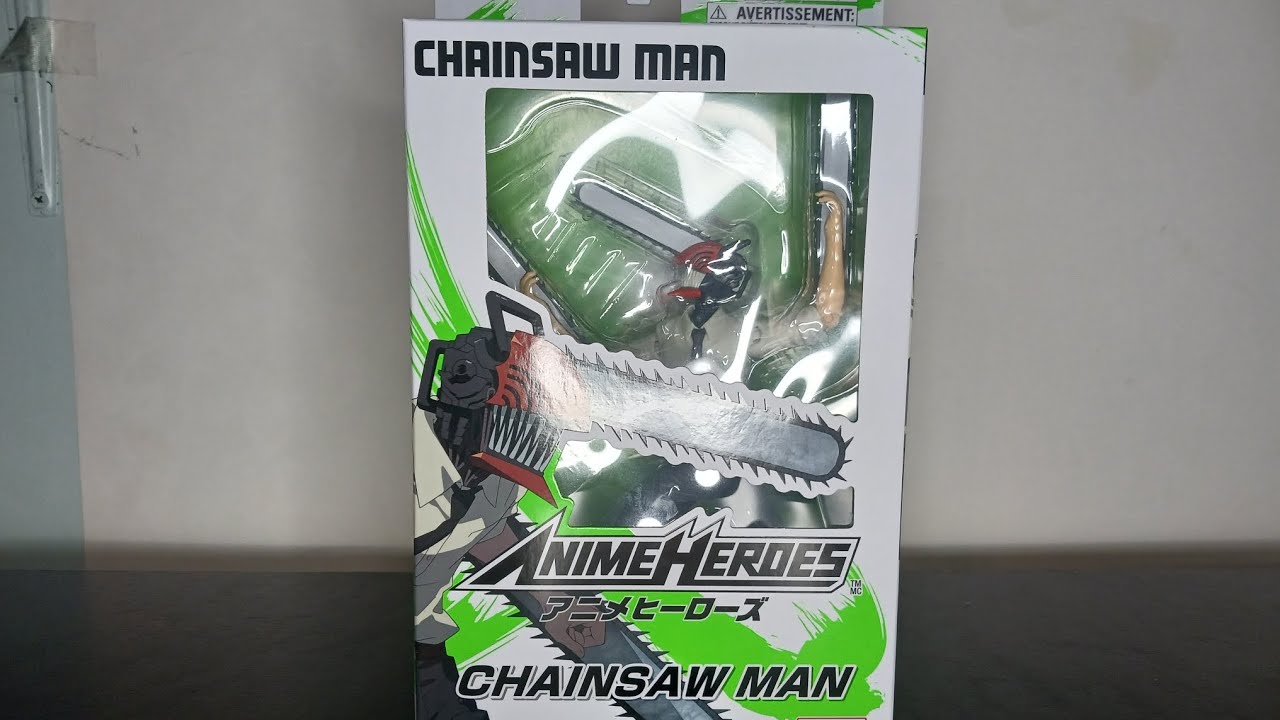 Anime Heroes  Chainsaw Man action figures from  Bandai