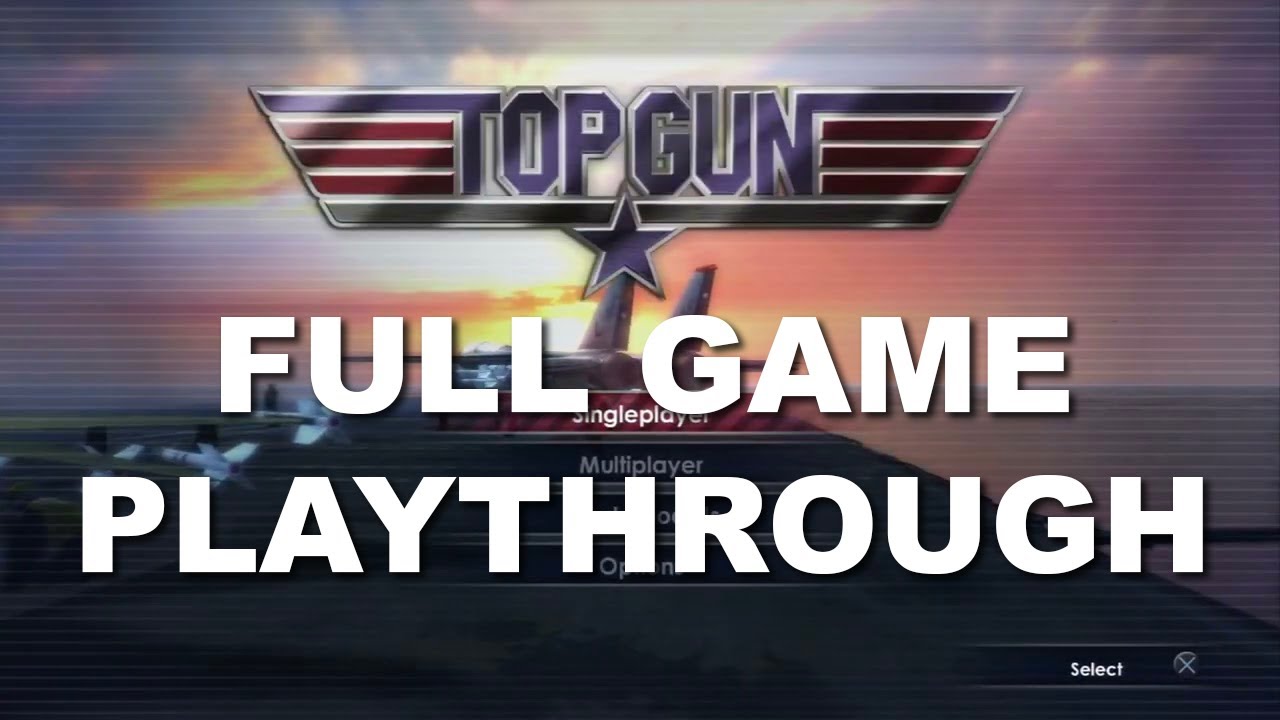 Top Gun (2010 PS3) - Full Game Playthrough