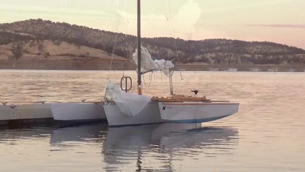 Zoey Takes Us On A Sunset Sail On Our Seaclipper 20 Trimaran, 