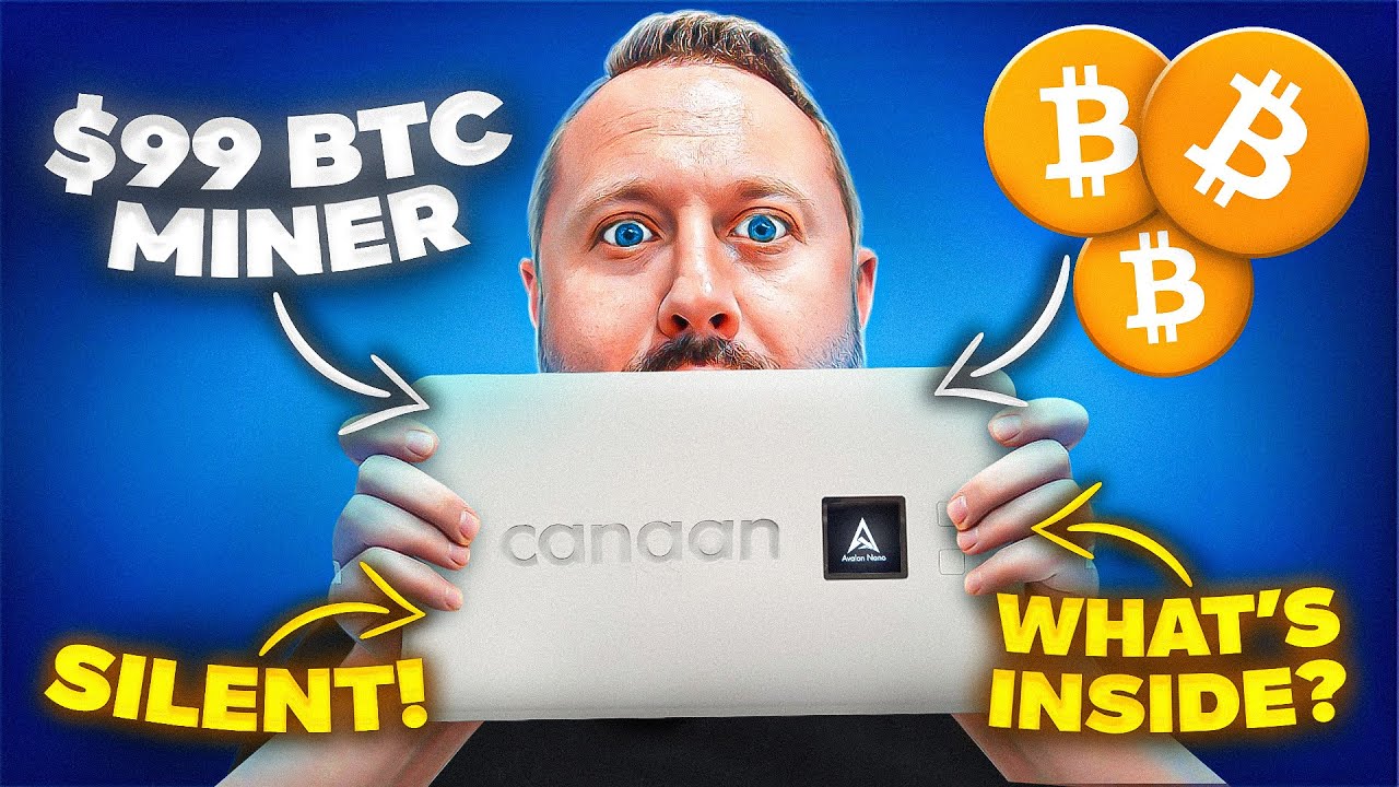 The First $99 Bitcoin Mini Miner!? How To Mine BTC on a Budget! Canaan Nano 3