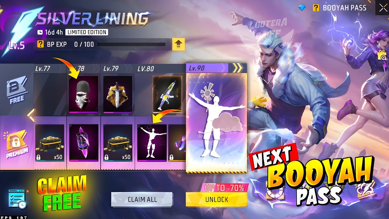 October Booyah Pass Free Fire 2025 🤯💥 | November Booyah Pass Free Fire | Next Booyah Pass Free Fire