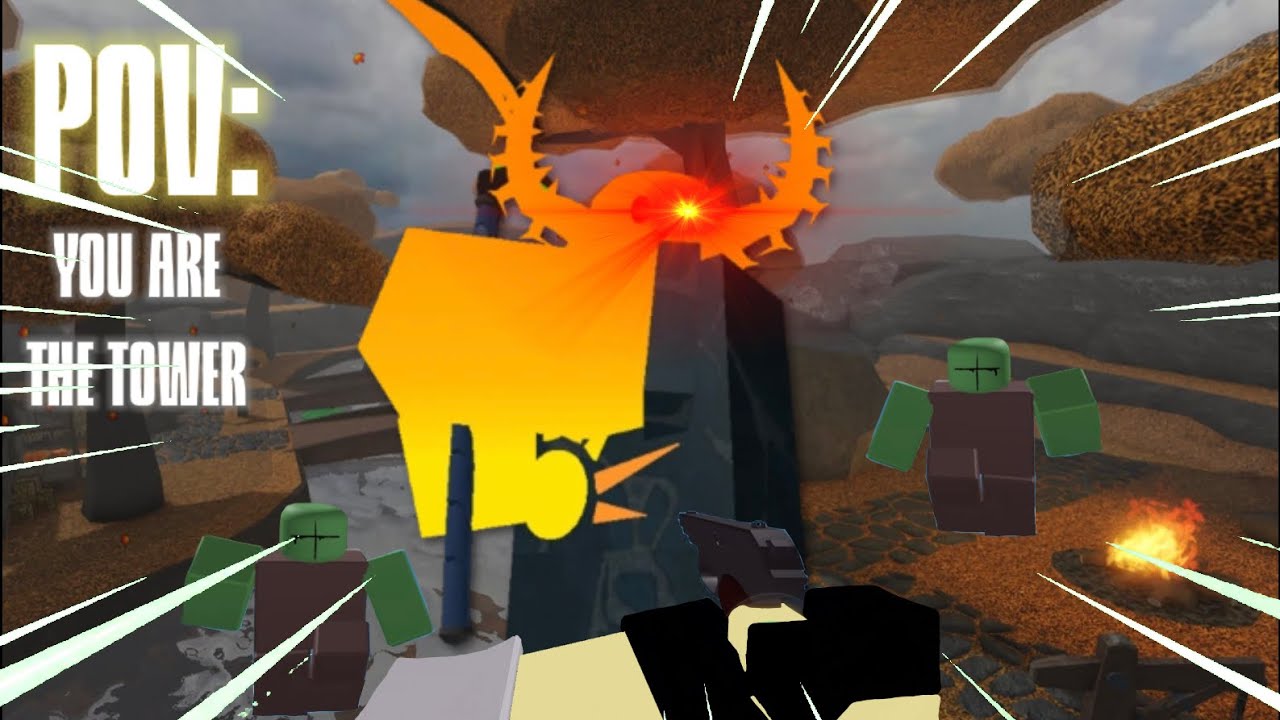 Tds but you can be a tower.wmv/FrontlineDefense ft. Developer and frens