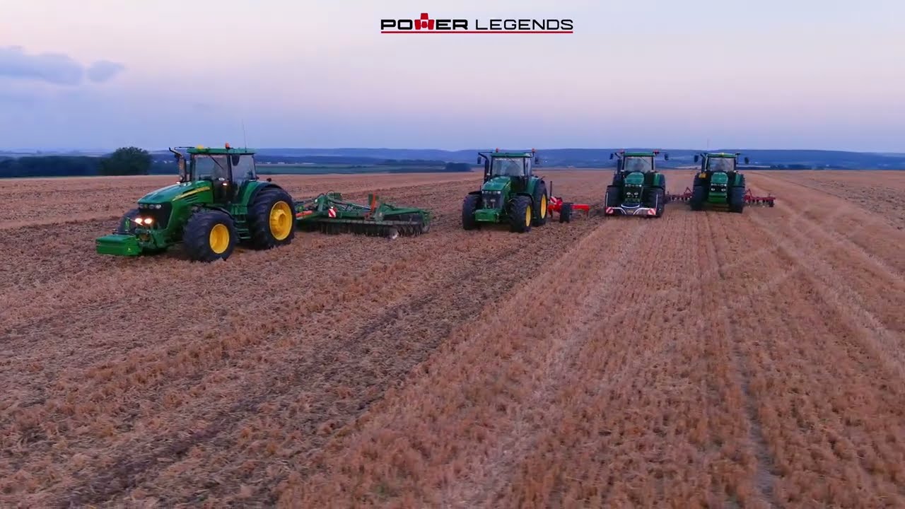 John Deere 7920 4x | UNIQUE SITUATION! | roaring sound of the 8,1L motor