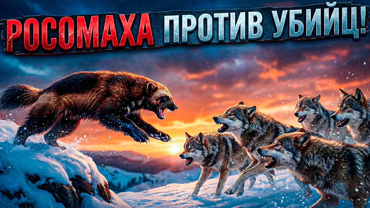 ЭТОТ ЗВЕРЬ ЛОМАЕТ ВОЛКОВ! Настоящий отморозок сибирской тайги!