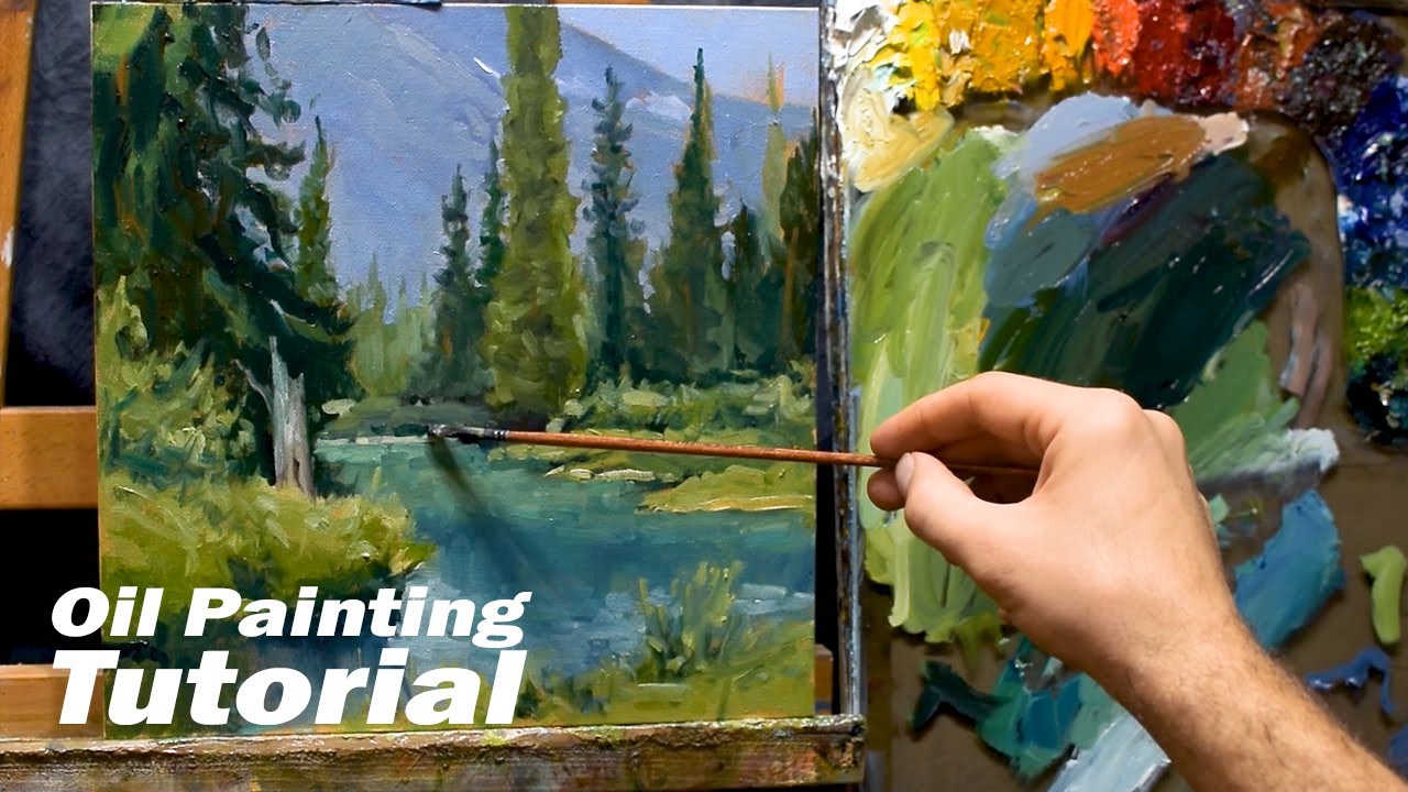 How to Paint a River | Oil Painting Tutorial
