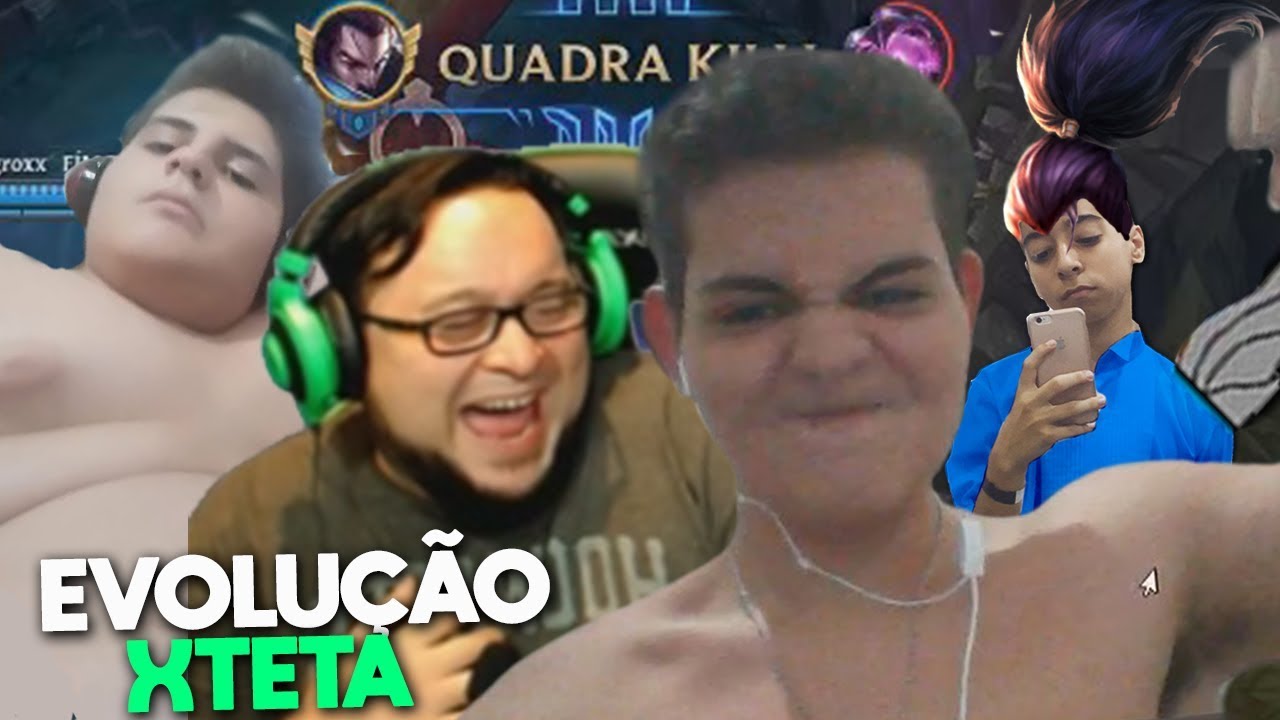 XTETA PERDEU 20KG e MAGROX QUER SER YASUO TOP 1 BR