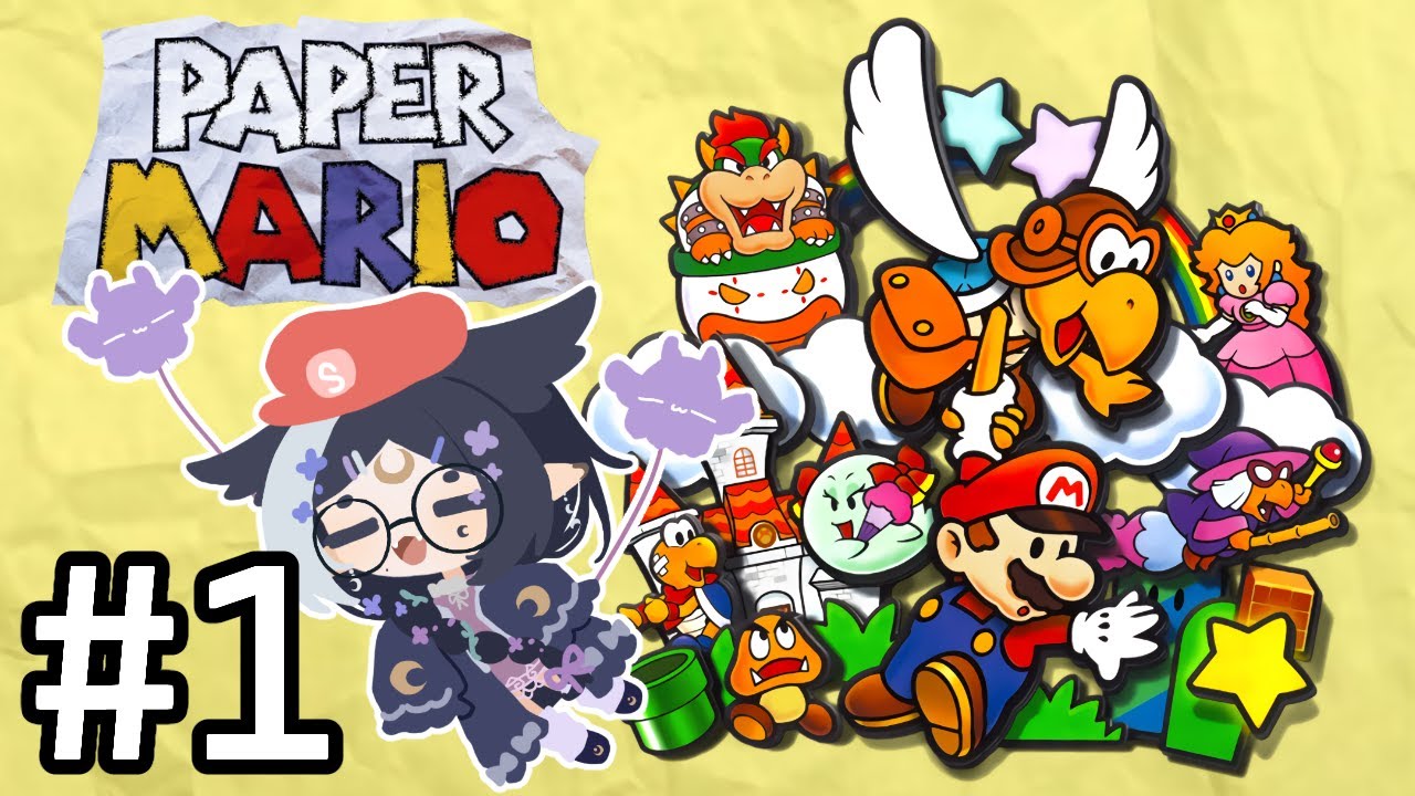 Paper Mario Playthrough [Switch] - Part 1