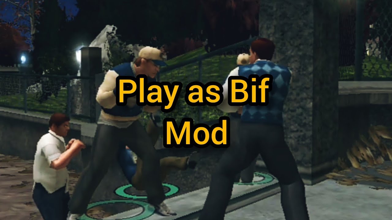 Bully AE - Play as Bif Mod With evade + Custom Respect