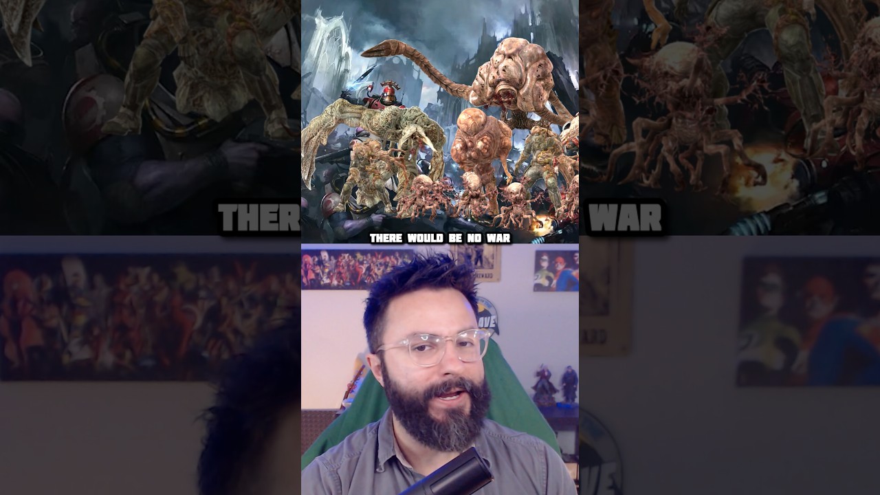 Если бы Потоп из Halo проник в Warhammer 40k&hellip; Всё уже закончилось! #warhammer #warhammer40k #lore