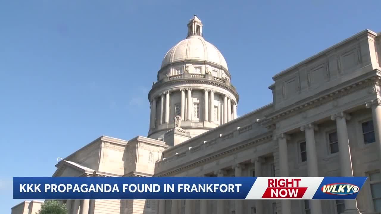 Police in Kentucky's capital investigating after KKK propaganda spread overnight