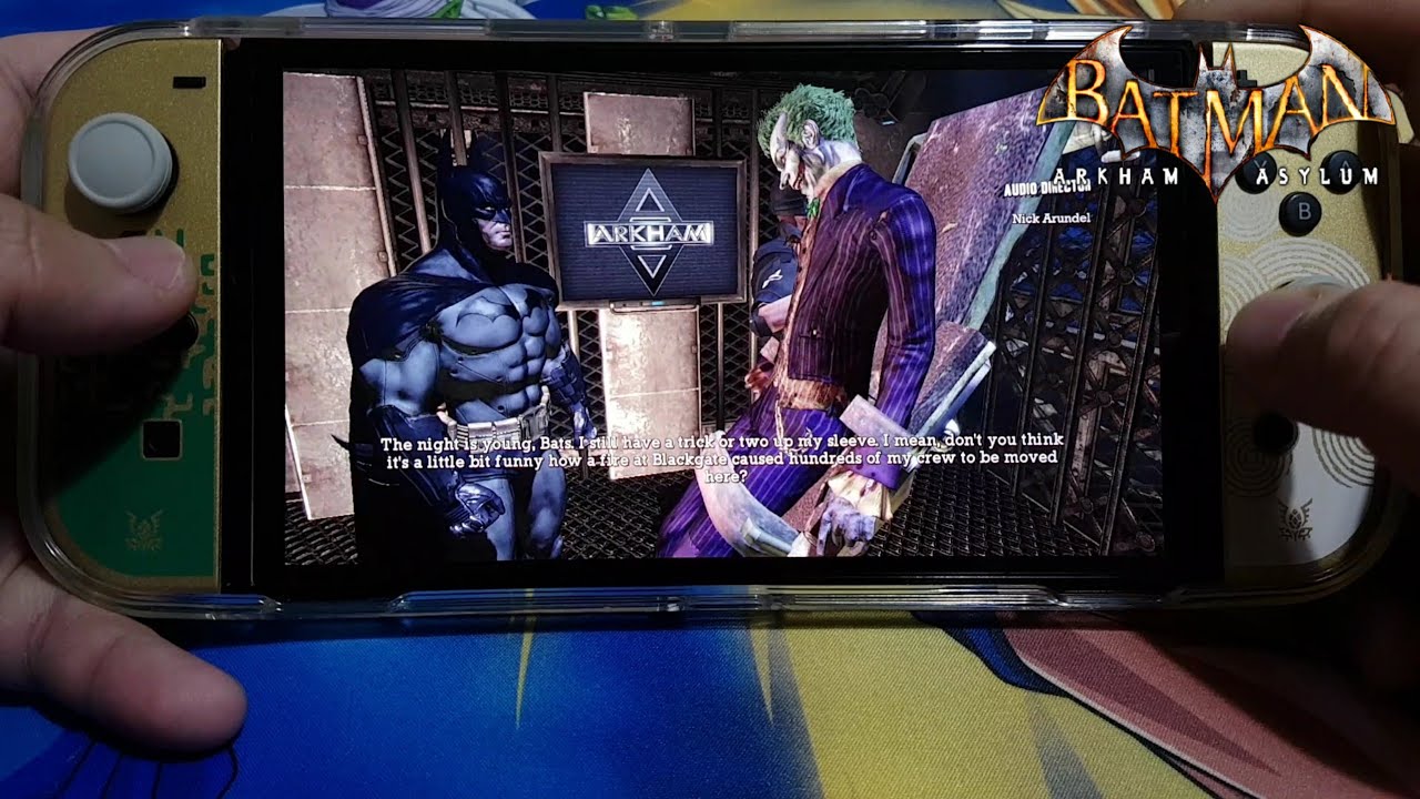 Batman: Arkham Trilogy Unboxing and Gameplay on Nintendo Switch OLED