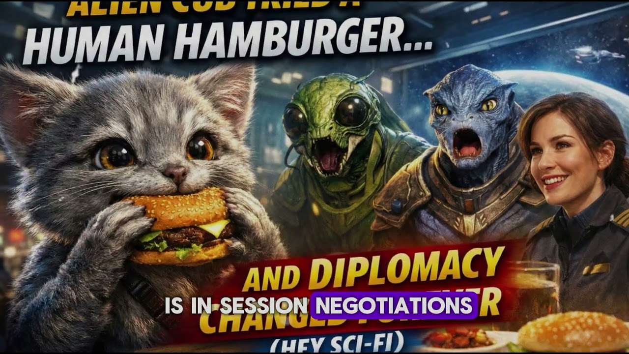 Alien Cub Tried a Human Hamburger… and Diplomacy Changed Forever (HFY Sci-Fi)