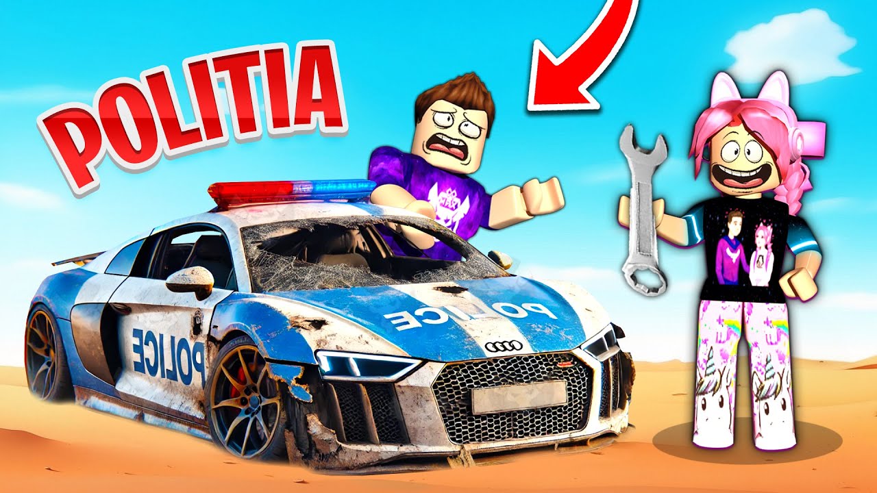 *MASINA DE POLITIE* PRIN DESERT! 300KM/H CE GASIM?