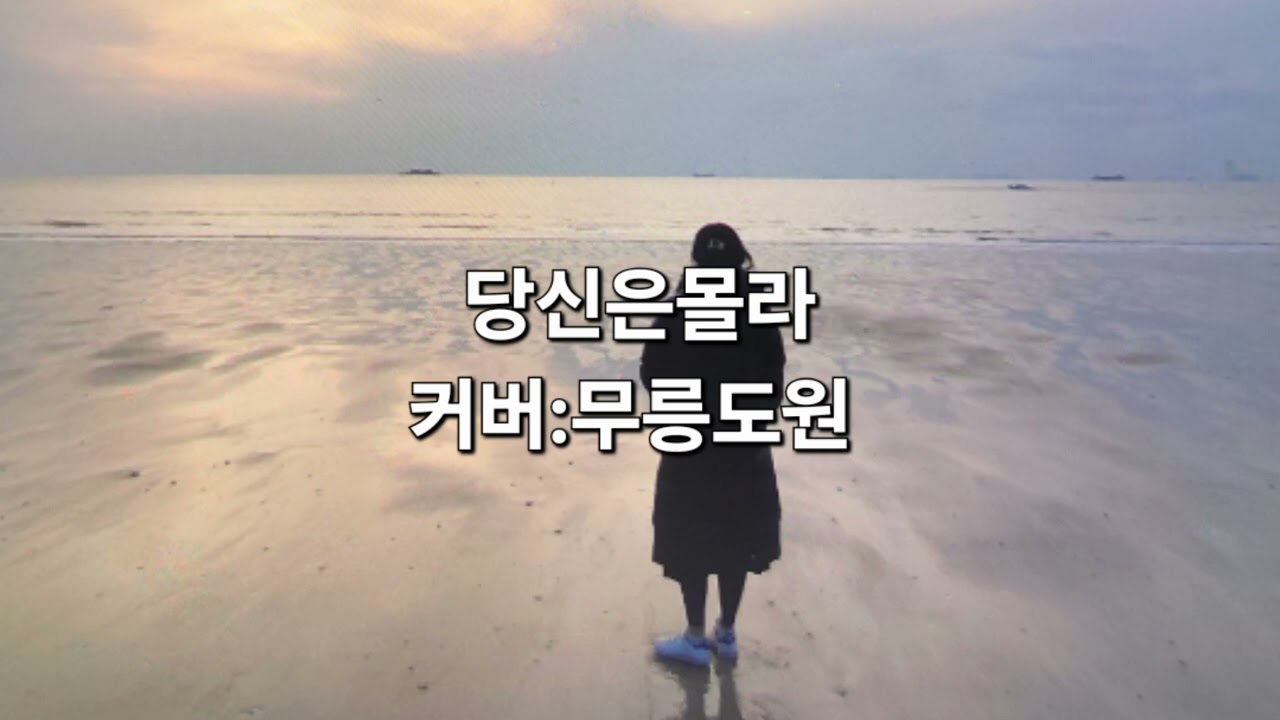 #최헌 # 당신은 몰라 # 커버# 무릉도원 