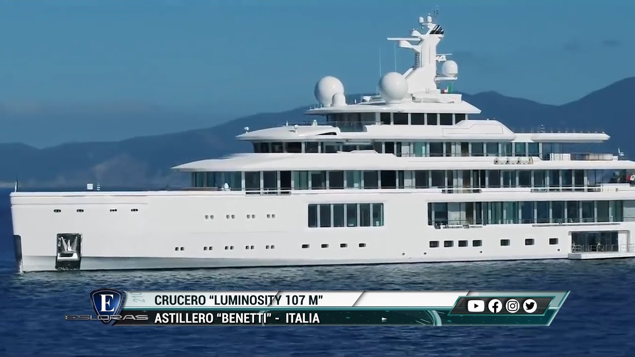 Esloras Tv Crucero Benetti Luminosity 107M