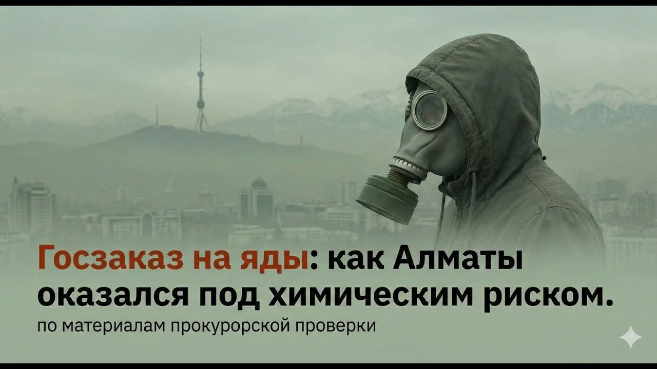 Кто разрешил травить Алматы? Под государственным контролем: по материалам прокурорской проверки