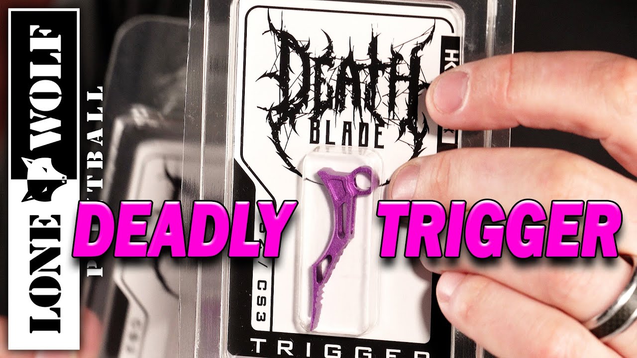Как установить триггер Death Blade для HK Army CS2 и CS3 | Пейнтбол Lone Wolf