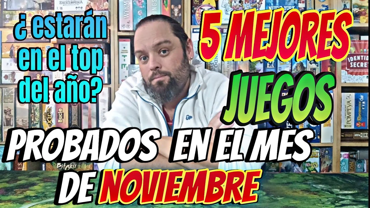5 MEJORES Juegos probados en el mes de NOVIEMBRE