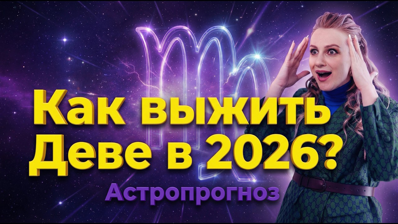 Дева!2026-год больших перемен!#Астрология, #Елена Тощакова, #Дева ,#эзотерика, #youtube