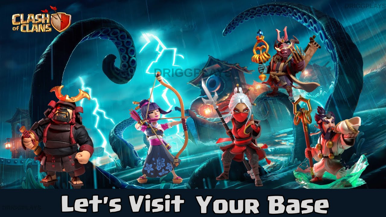 COC LIVE | Base Visit | CWL LIVE ATTCKS | Clash of Clans 