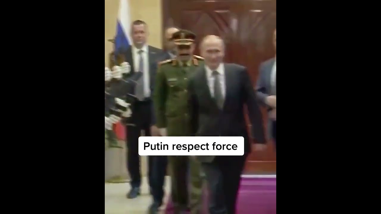 President Vladimir Putin Respect Moment 😍😍 #vladimirputin #putin #respect #russia #russian #shorts